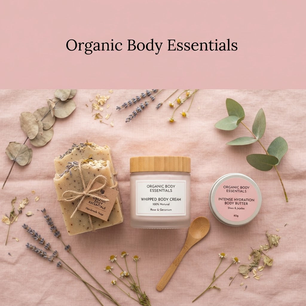Organic Body Essentials - Caribbean Blue Naturals collection