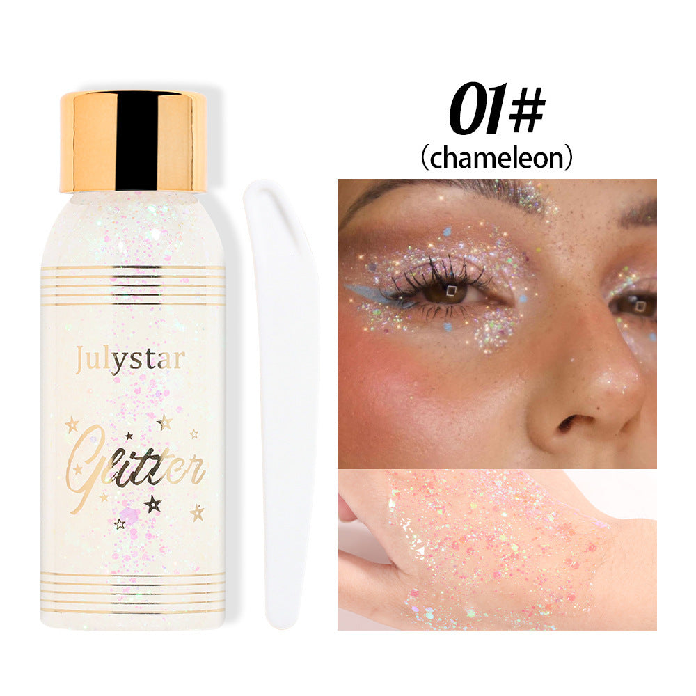 Makeup Gel Chameleon Shining Liquid Eye Shadow Stage Makeup Face Body Explosion Shining Eye Shadow