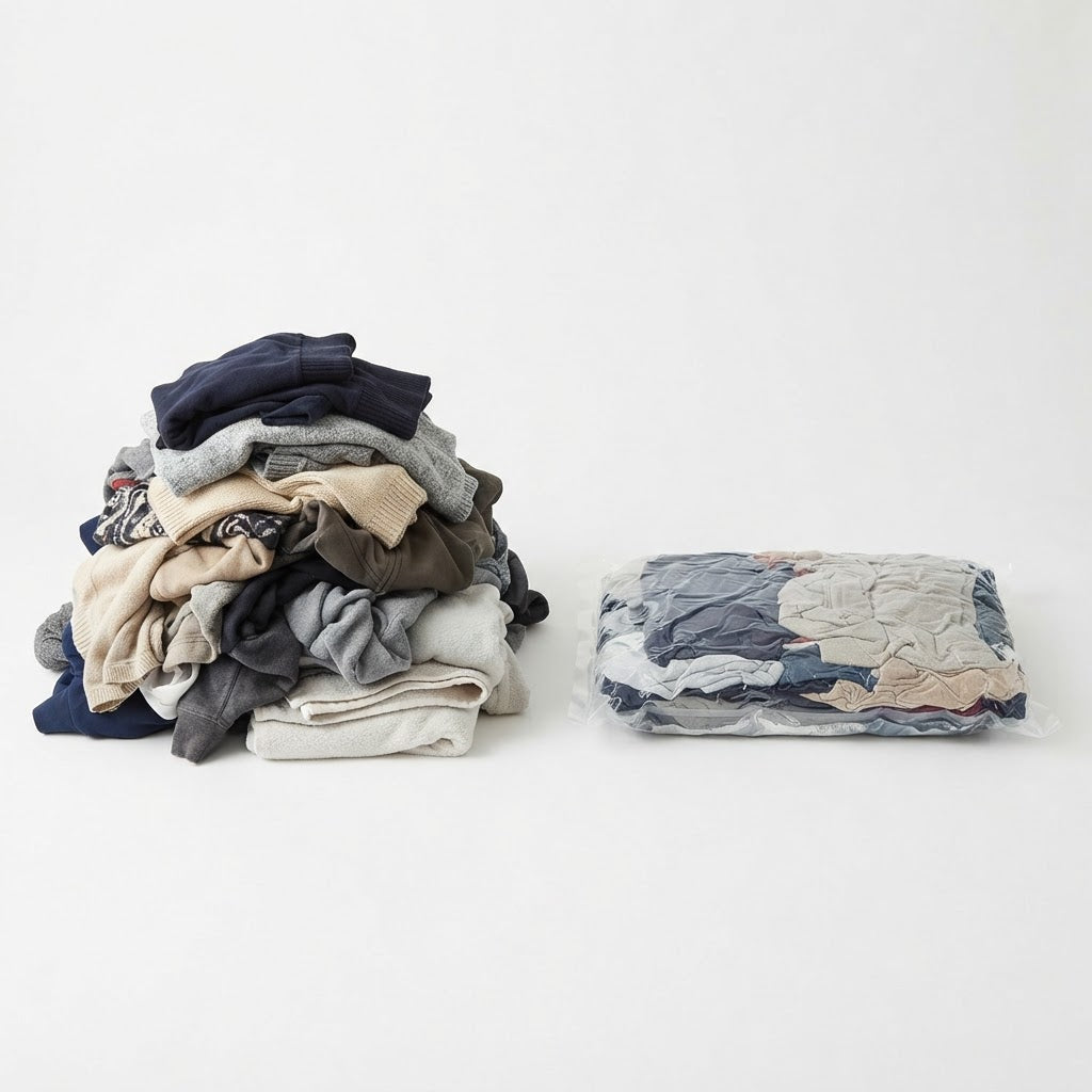Vacuum Storage Bags for Clothes (8 Pack)