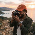 Golden Hour Chaser — Premium Embroidered Cap | COLLIN CAMPELL product image