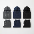 Men's 2-Piece Tracksuit Set — Zip Hoodie & Jogger Pants