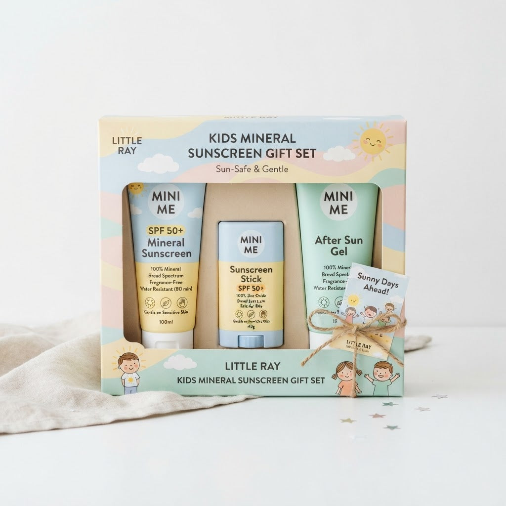 Skincare Ritual Gift Set — Children's Mineral Sunscreen Edition