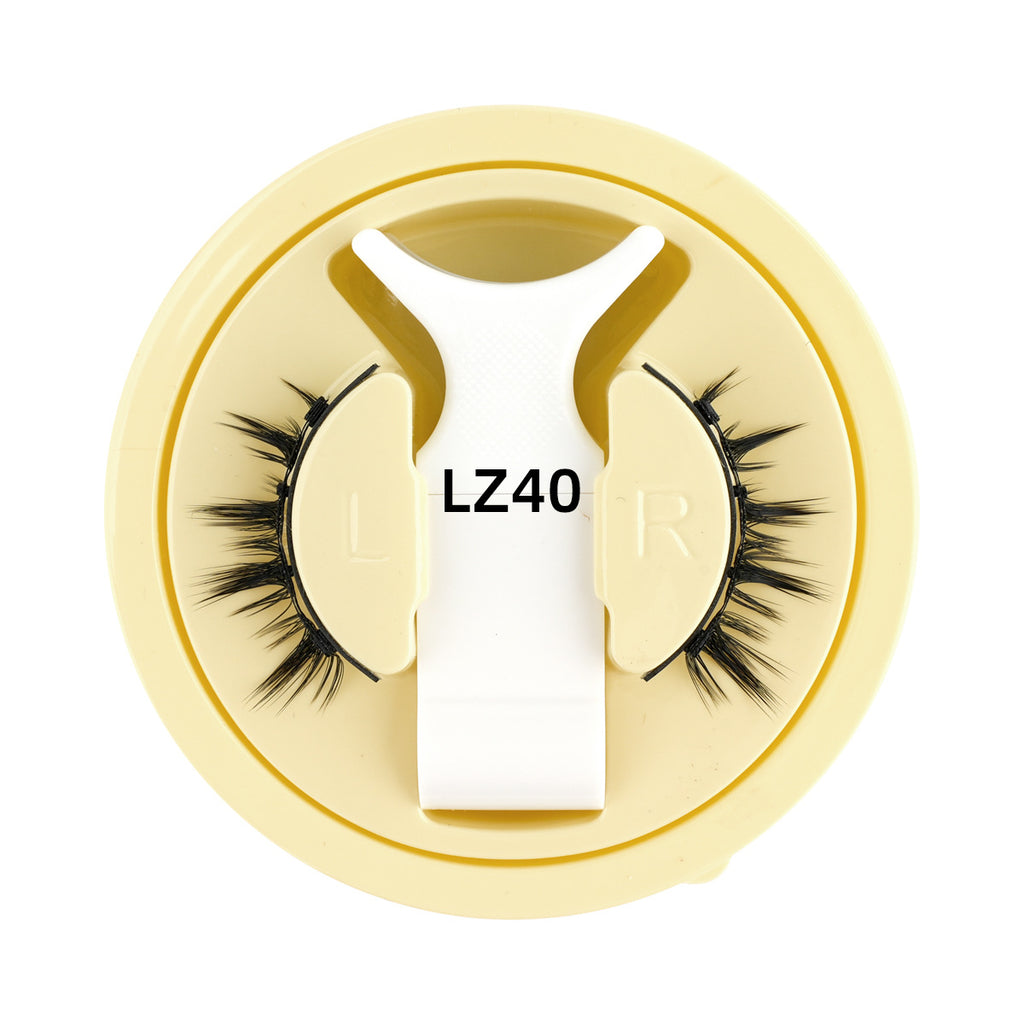 Reusable Waterproof Natural Thick Glue-free Eyelash
