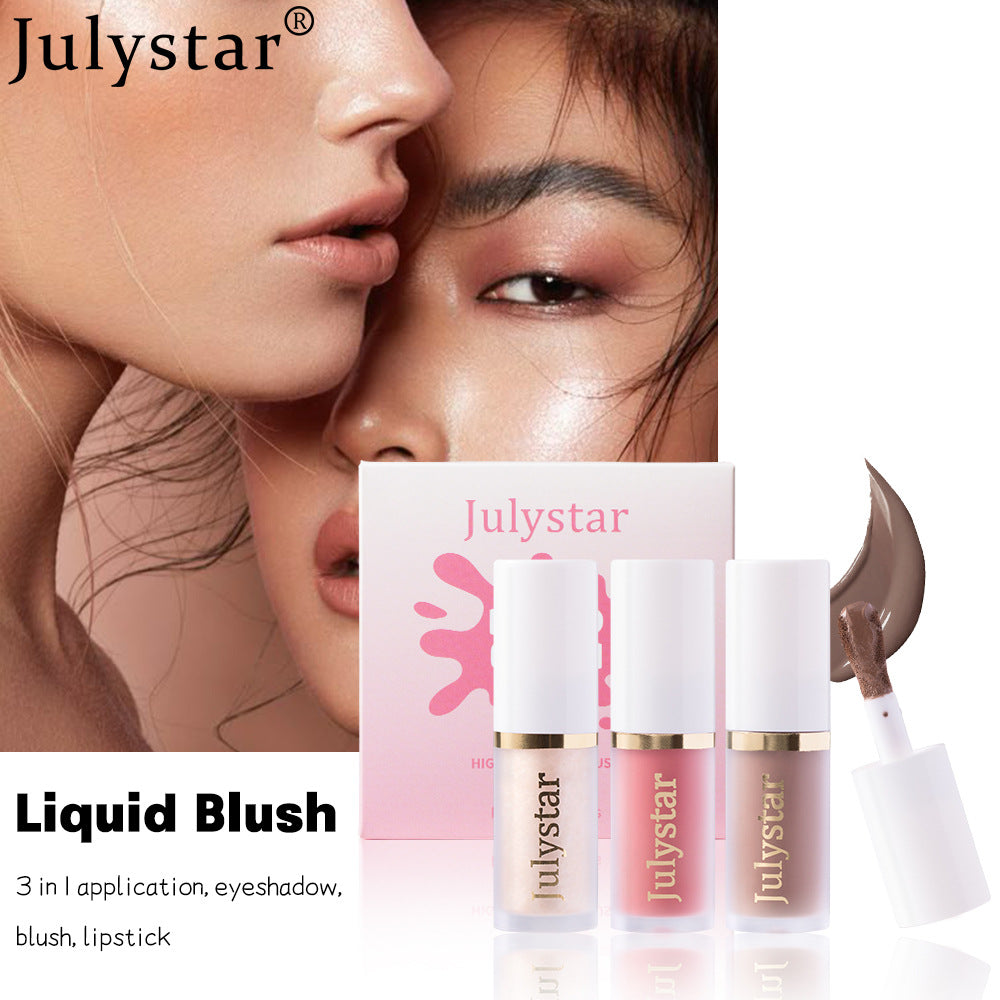 Skincare Ritual Gift Set — HUNMUI Ginseng Hyaluronic Acid Vita + Facial Rouge Powder Blusher Lotion
