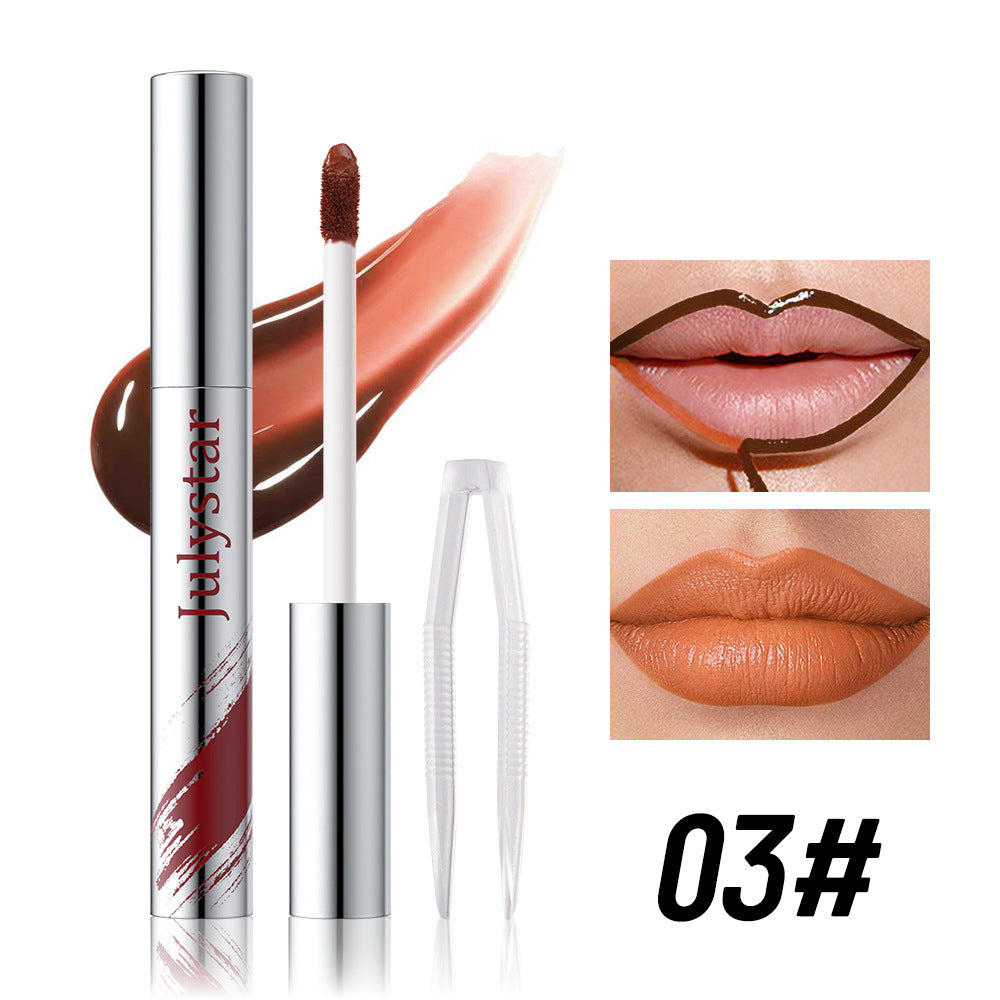 Tear And Pull Lipliner Peel Off Lip Liner Matte, Not Easy To Smudge, Line Hook Lip Marker Makeup Pen
