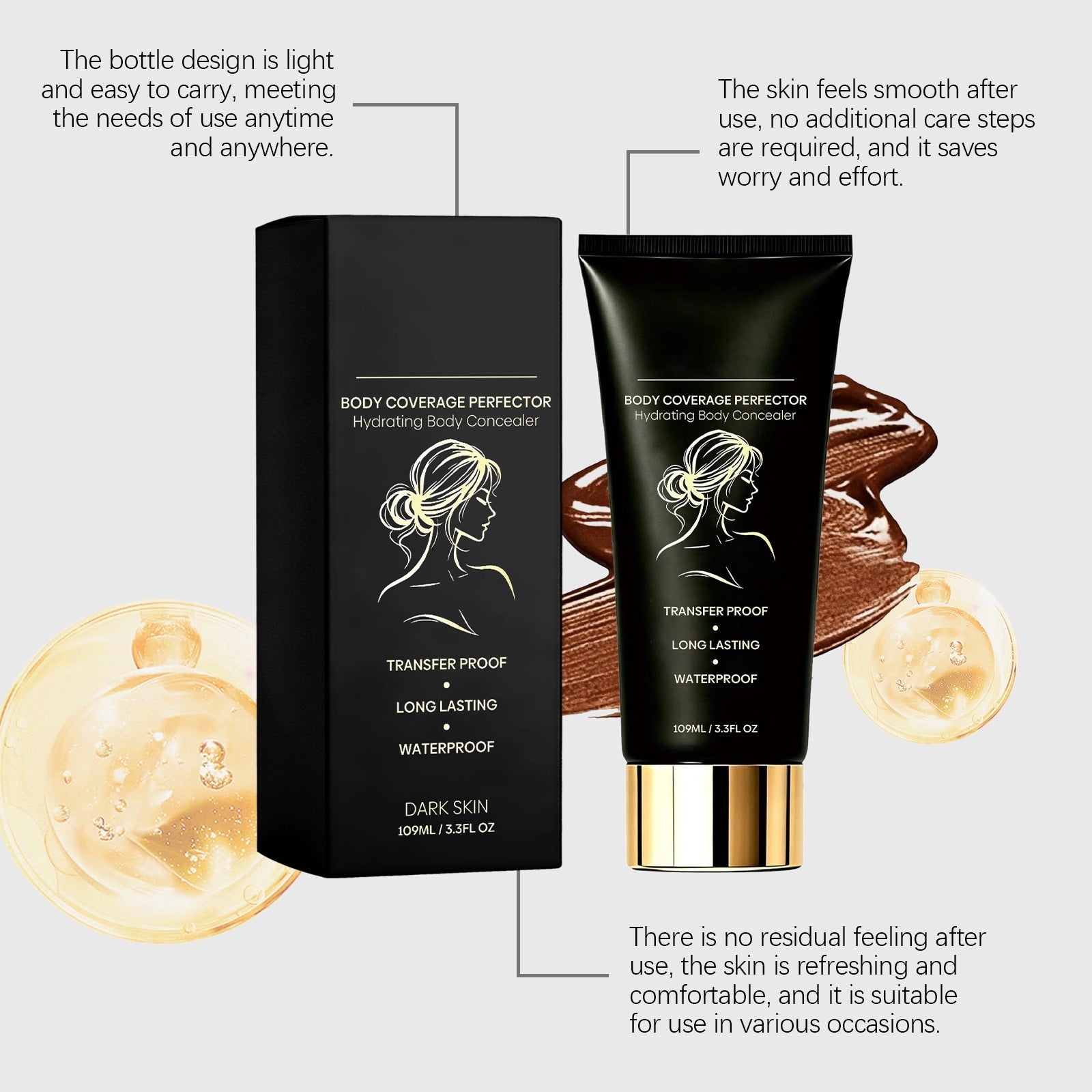 Skin-friendly Easy-to-spread Everyday Concealer For Convenient