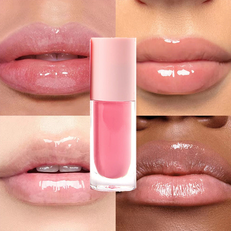 Glam Gift Box — Glue-free Self-adhesive Eyelash Fal + Fruit Lip Oil, Lip Tint, Lip Stain,