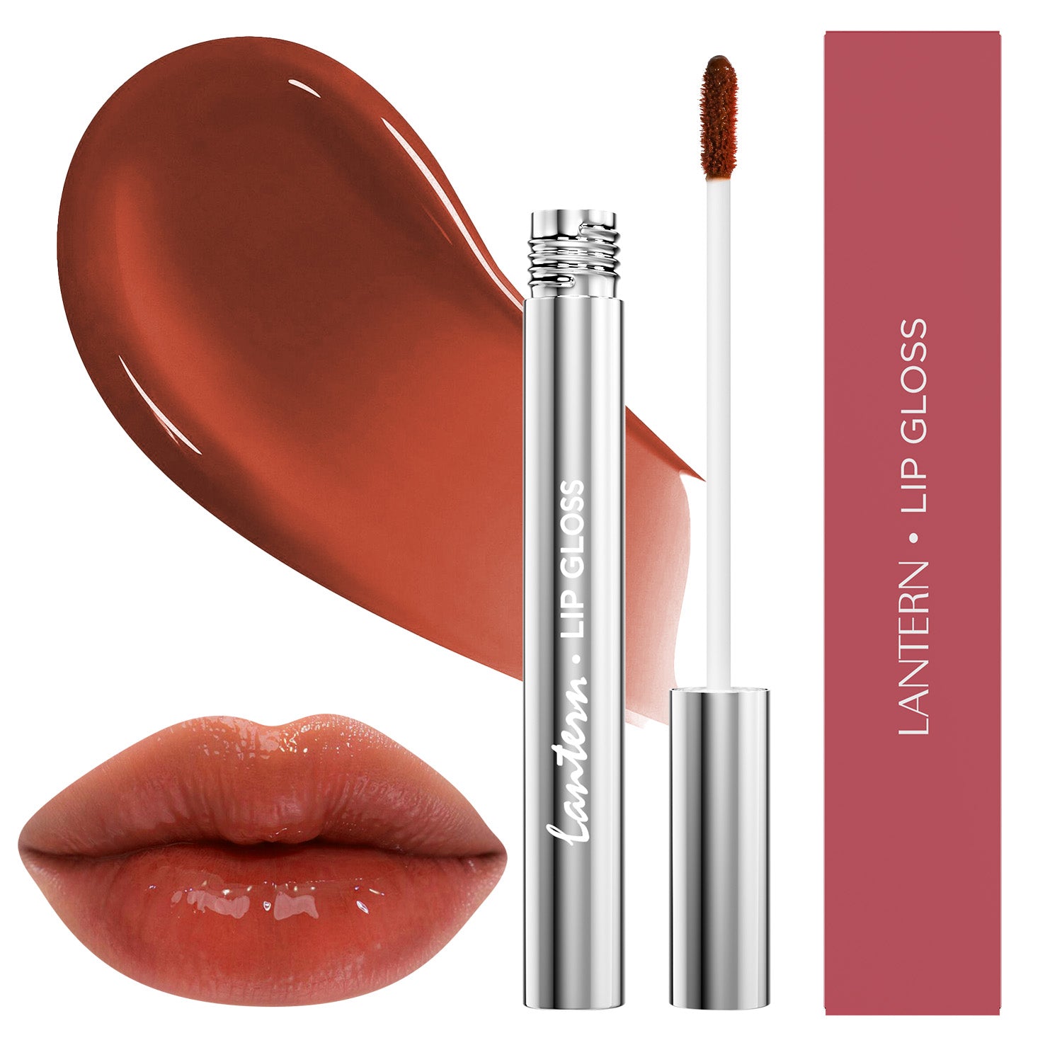 Long-Lasting Hydrating Lip Gloss, Moisturizing Non-Sticky Lip