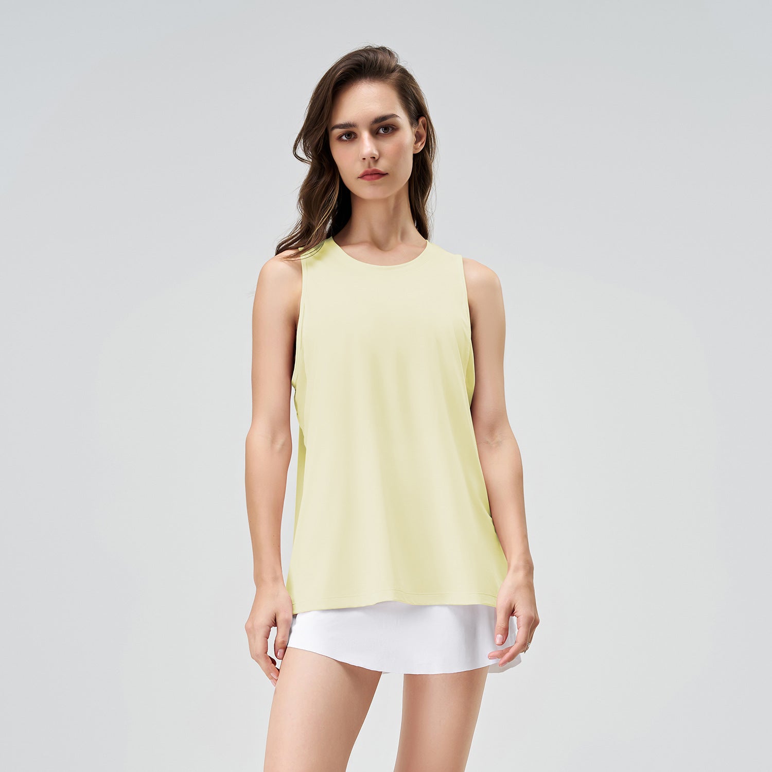 New Women's Summer Sports Tank Tops, Quick-Dry Breathable Gym Shirts