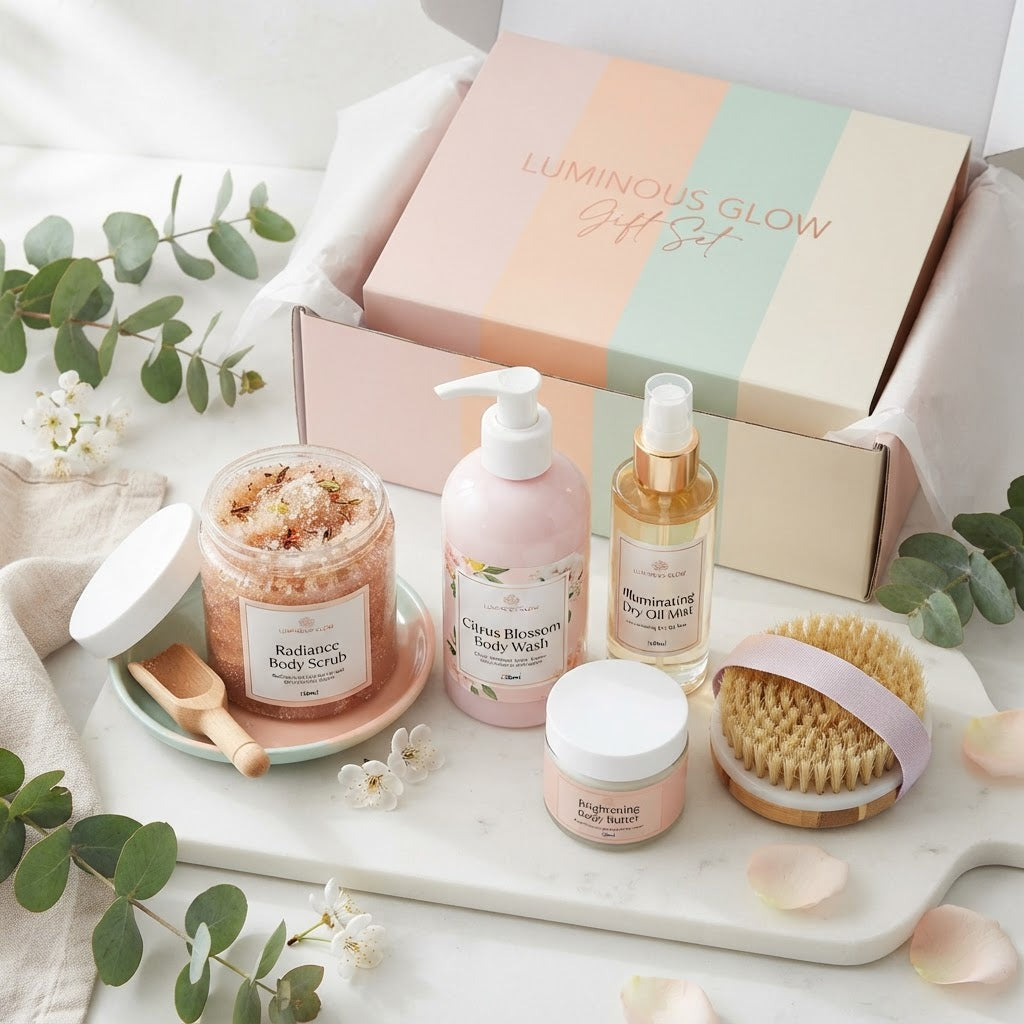 Skincare Ritual Gift Set — Brightening Body Scrub Edition