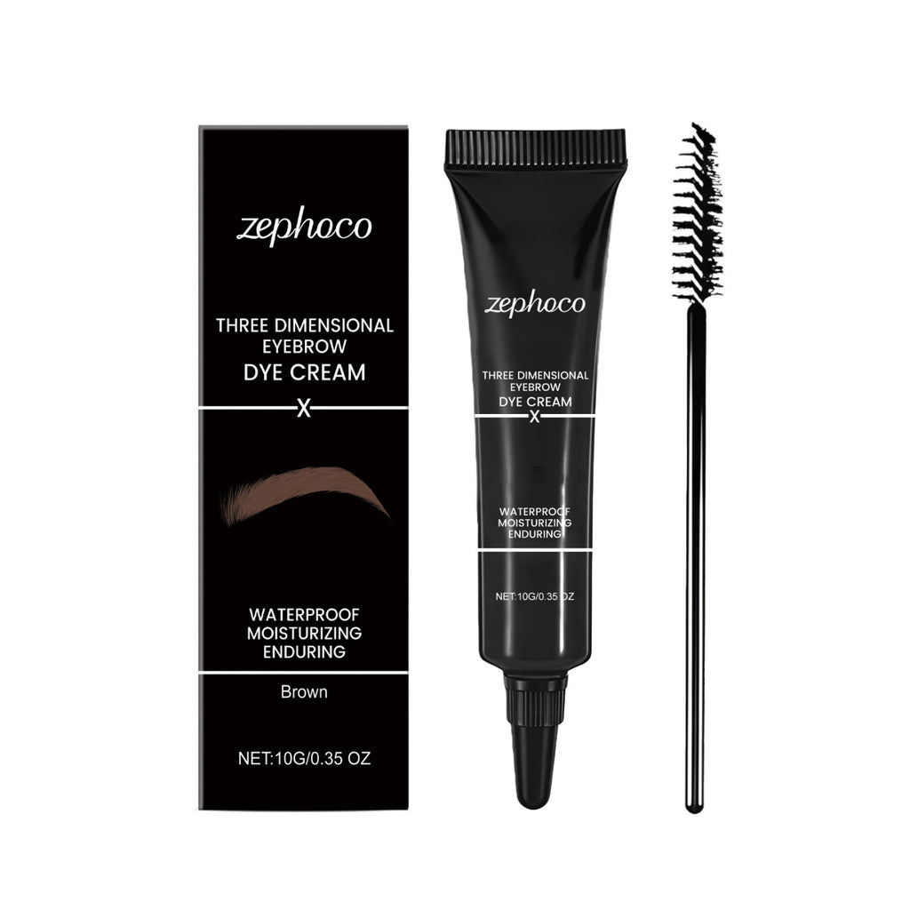 Three-dimensional Modified Eyebrow Dyeing