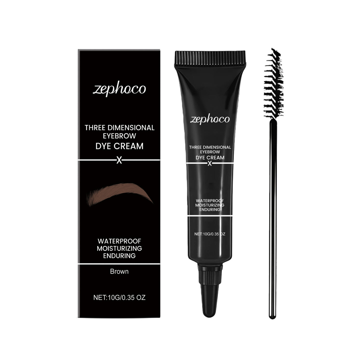 Three-dimensional Modified Eyebrow Dyeing