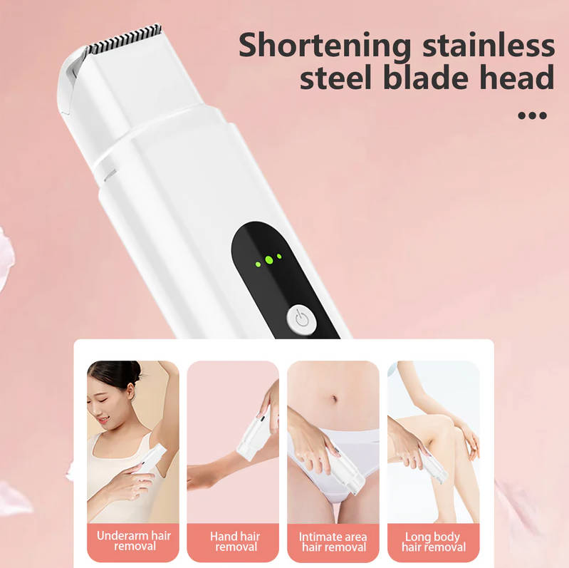 Waterproof Mini Electric Hair Trimmer, Portable Tweezer Shaping Tool For