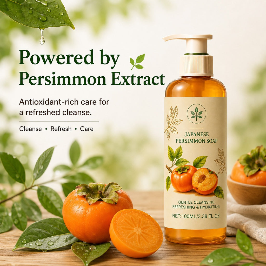 Persimmon Refreshing Body Wash Rich And Creamy Lather For The Skin