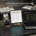 Faceless Reels Content Bundle - 100 Viral Hooks & Scripts for TikTok and Instagram