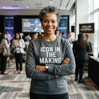 Icon in the Making — Premium Sweatshirt | COLLIN CAMPELL product image