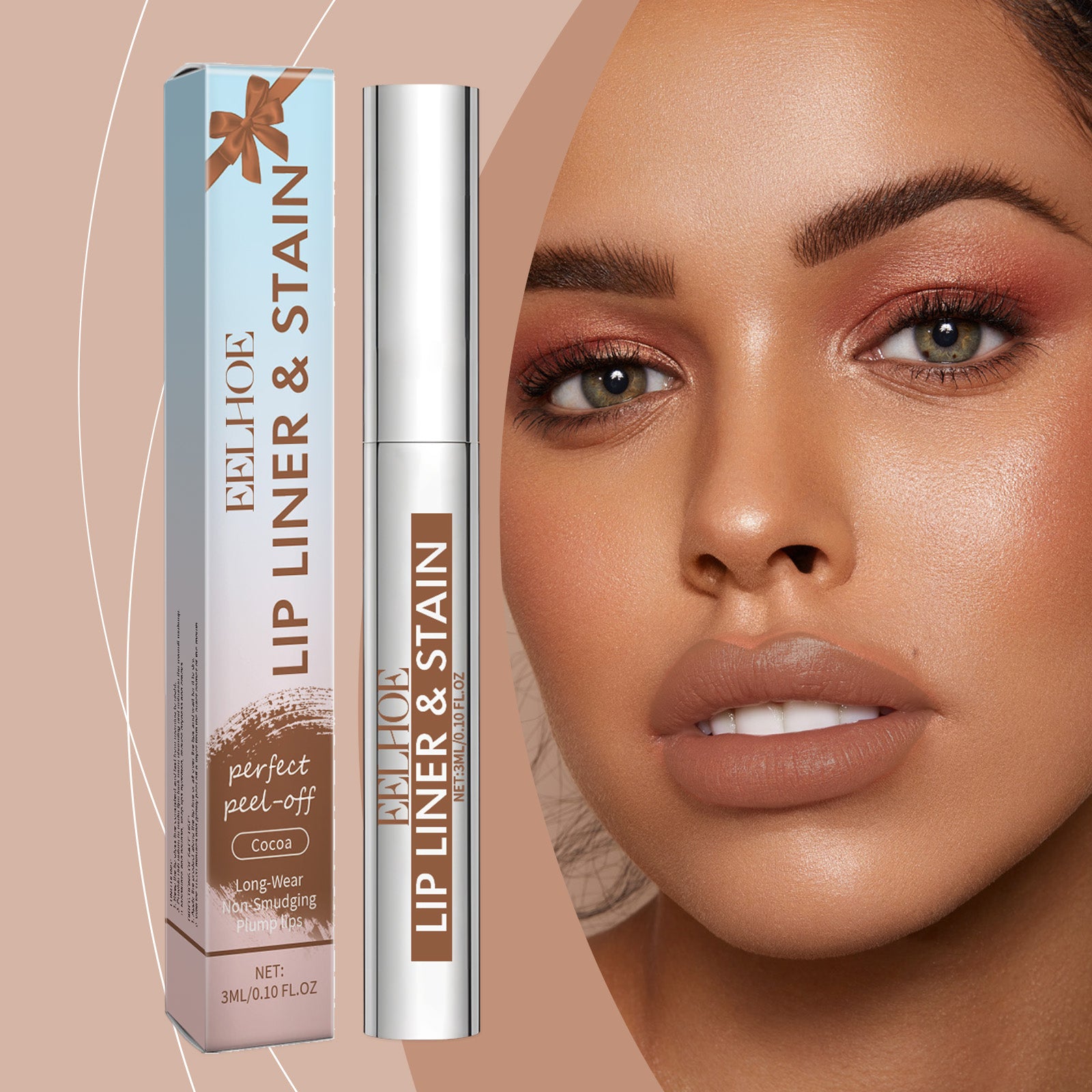 Peel-off Lip Gloss Cocoa 3ml