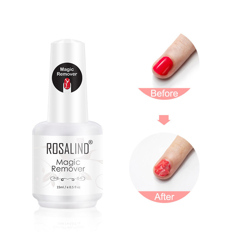 Nail Care Gift Set — Crystal nail model nail nail extens + 15ml Nail Polish Remover Nail Polis