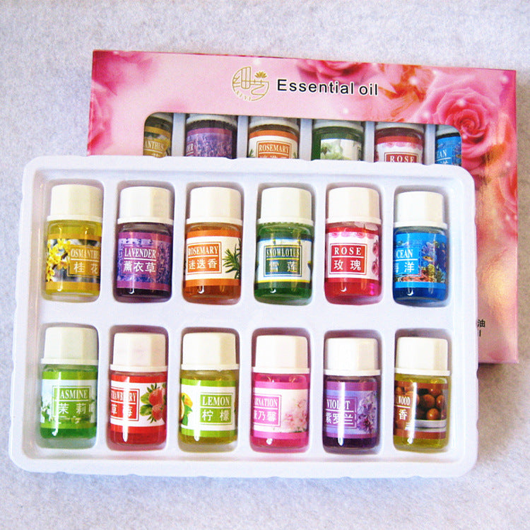 Self-Care Gift Set — Mini Percussion Massage Gun + Plant essential oil
