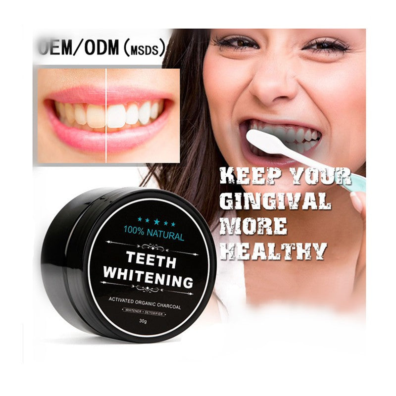 Grooming Gift Set — Charcoal Teeth Whitening Edition