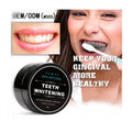 Grooming Gift Set — Charcoal Teeth Whitening Powder Act + Electric Mens Back Shaver Body Trim