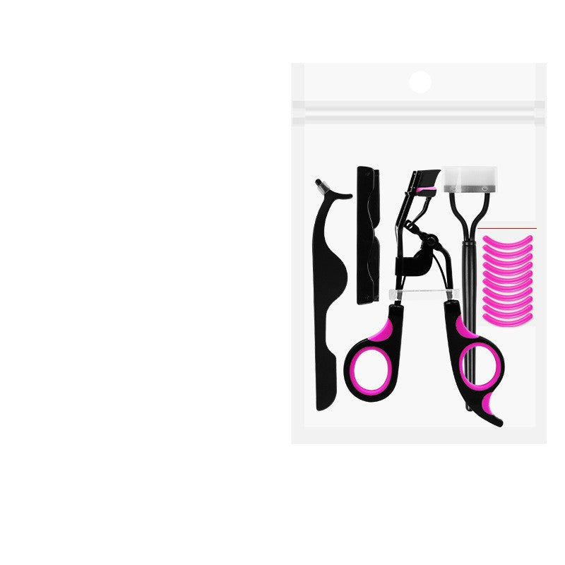 Glam Gift Box — 2 In 1 Microblading Eyebrow Pen, 4 + Semi-arc Steel Tooth Brow Groomer E