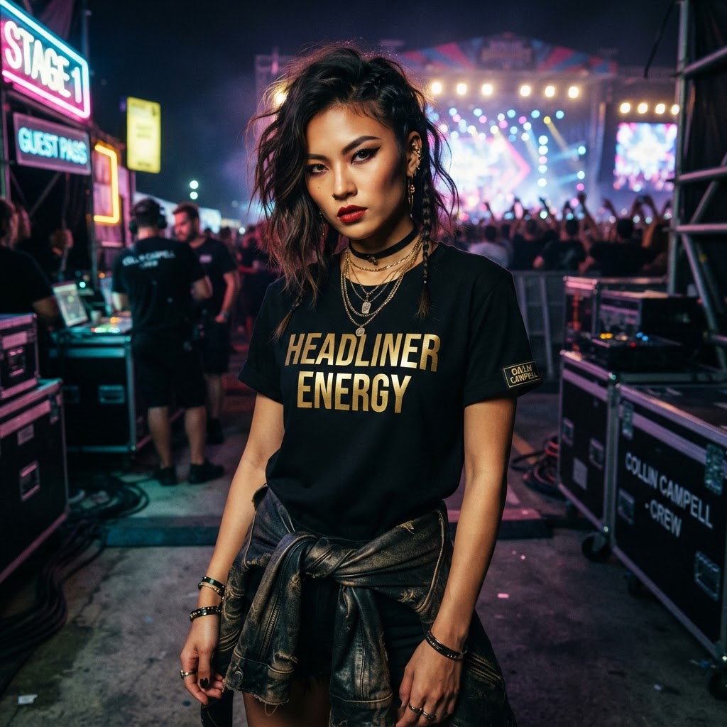 Headliner Energy — Premium T-Shirt | COLLIN CAMPELL product image
