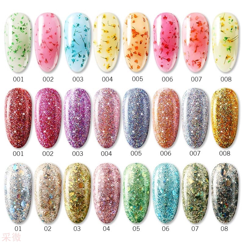 Nail Care Gift Set — Gel nail polish + Colorful nail polish