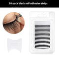 Segmented Self-adhesive And Transparent Jelly Eyelash Strip