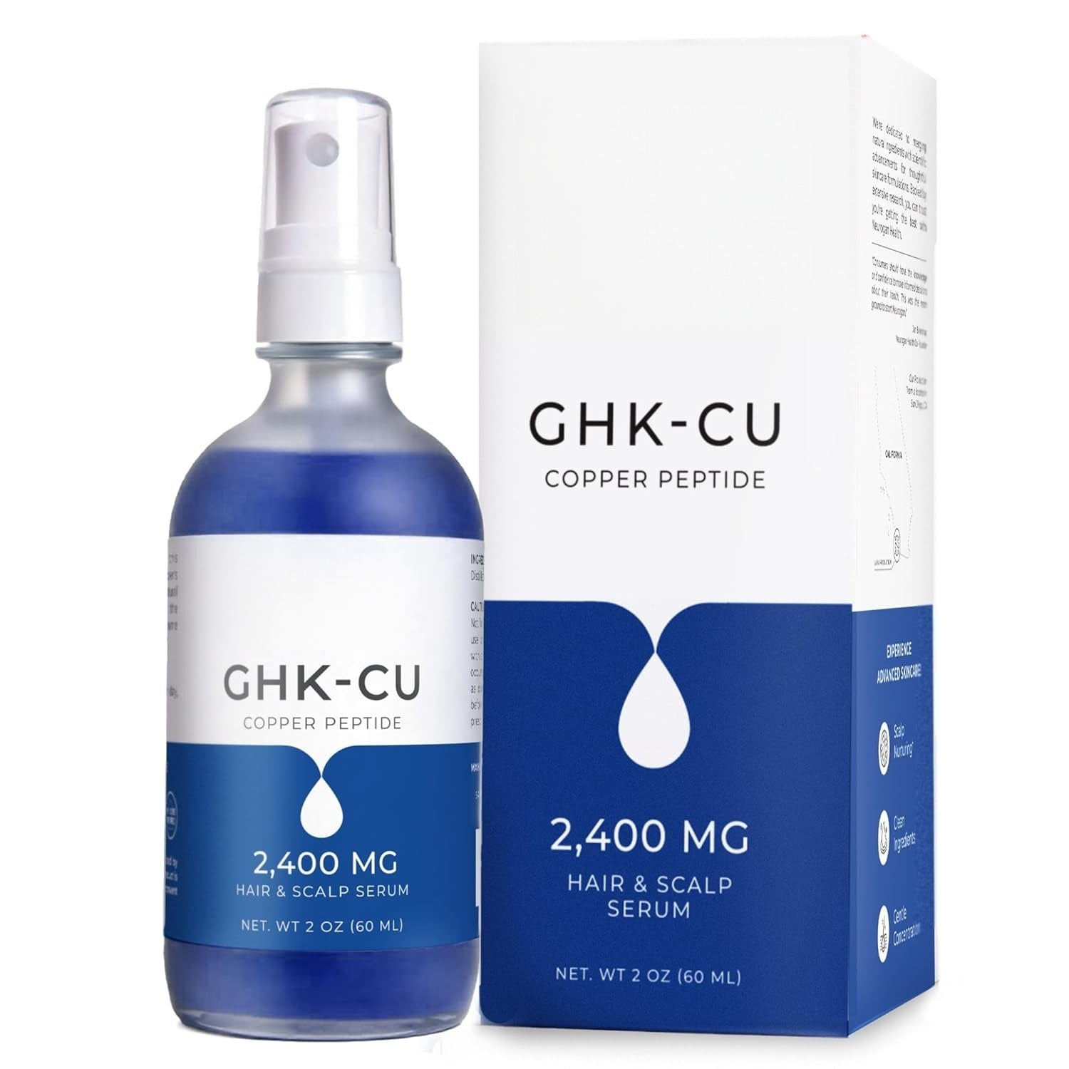 Copper Peptide Hair Spray Scalp Care Serum