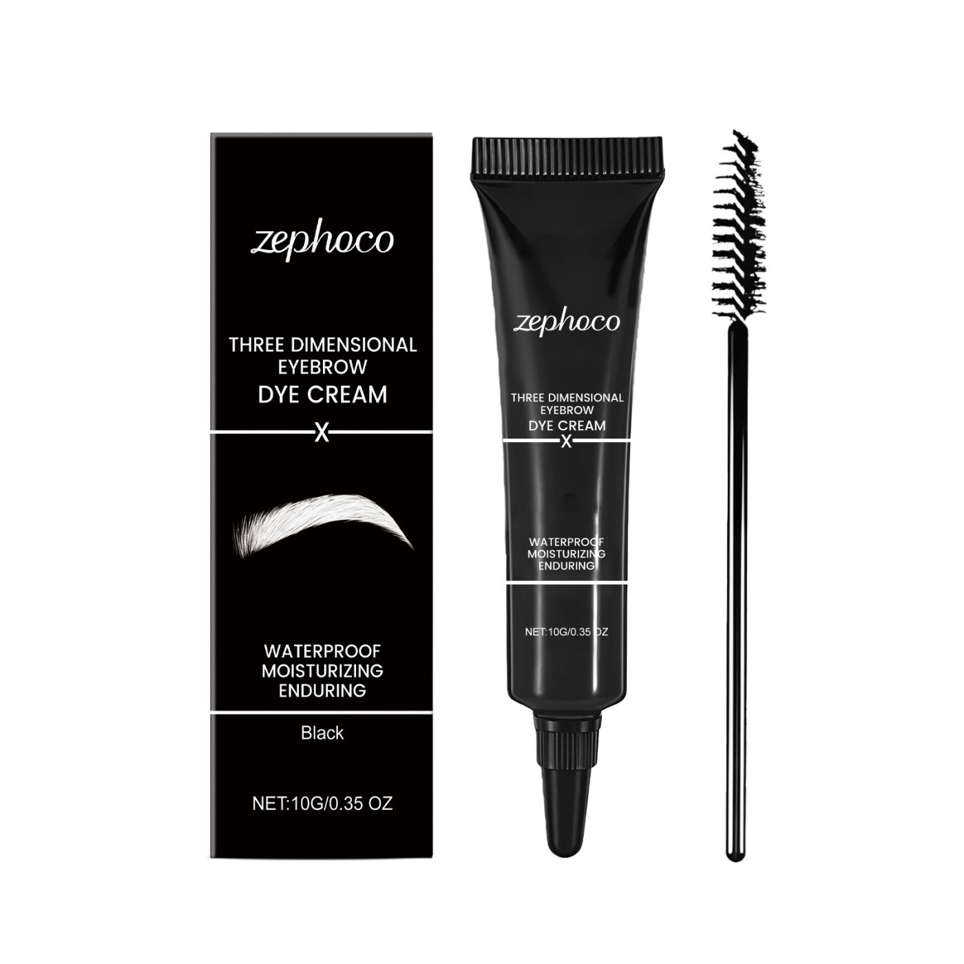 Three-dimensional Modified Eyebrow Dyeing