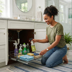 Under-Sink Storage Drawer Organizer