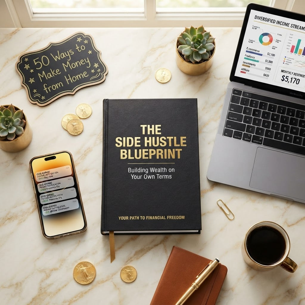 The Side Hustle Blueprint — 50 Proven Ways to Make Money from Home