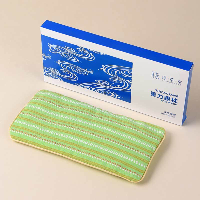 Gravity Eye Pillow With Cassia Seeds And Mugwort For Light-Blocking