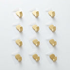 Adhesive Wall Hooks Heavy Duty (12 Pack)