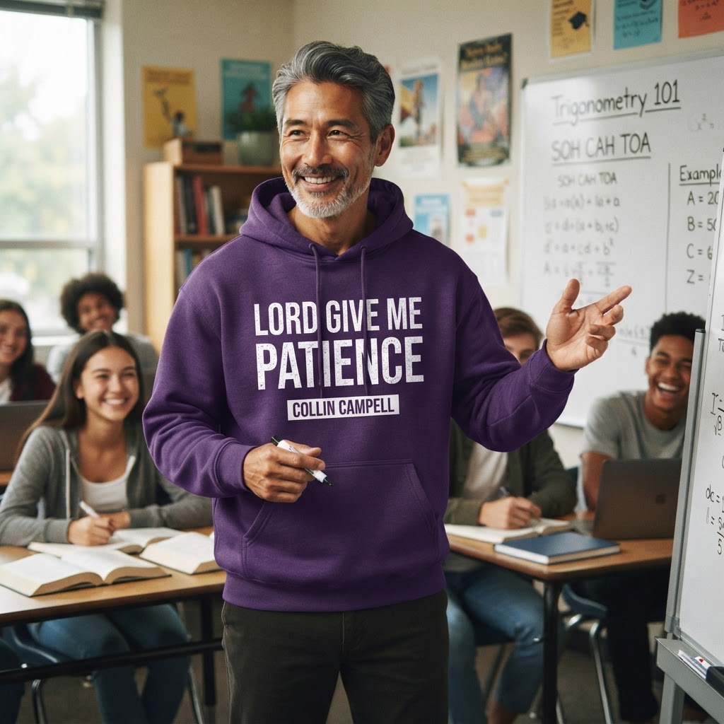 Lord Give Me Patience — Premium Hoodie | COLLIN CAMPELL product image