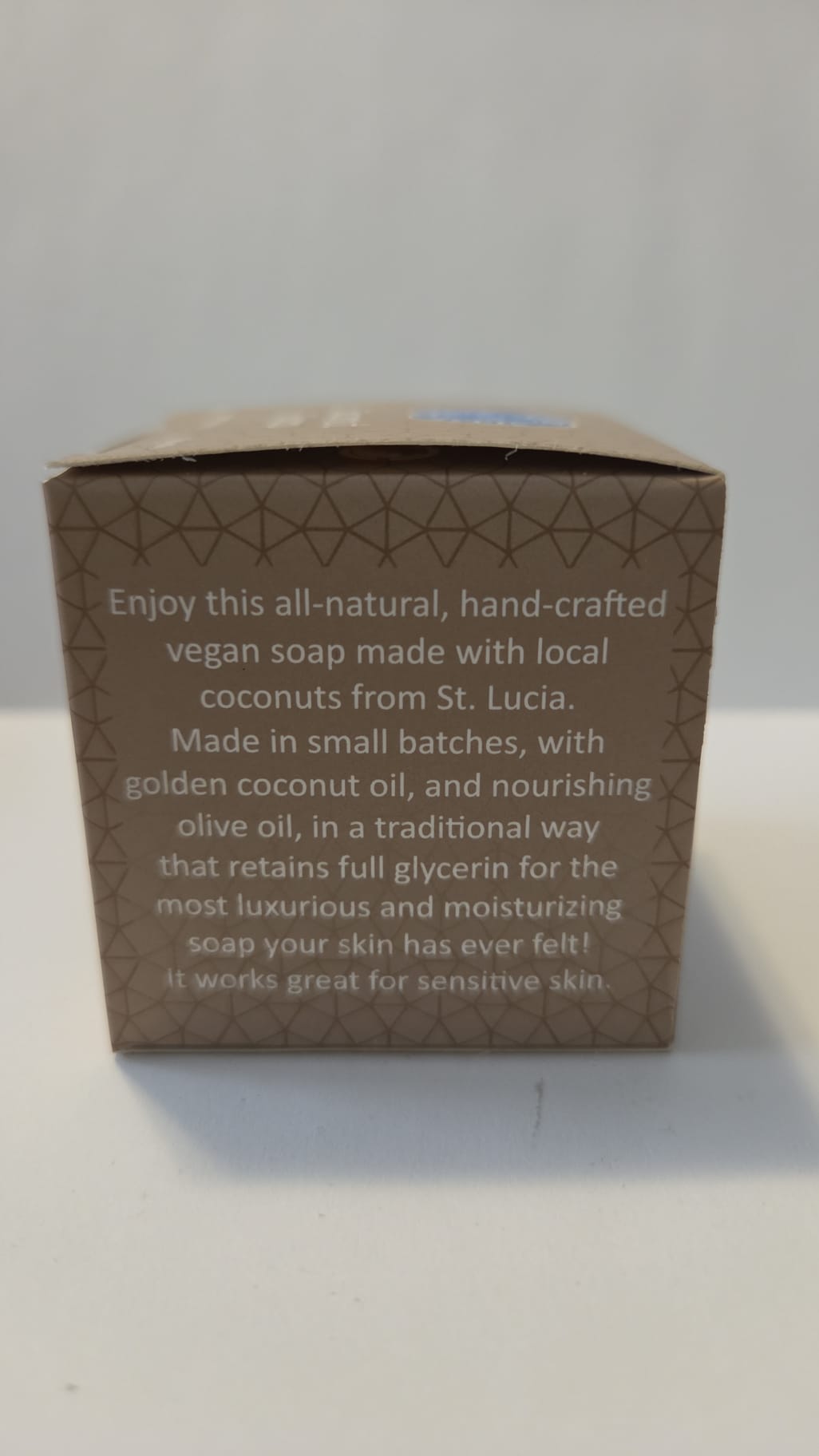 Coconut Soap — Caribbean Blue Naturals, St. Lucia (85g) — Ships Today!