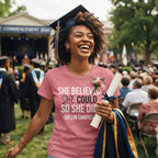 She Believed She Could So She Did — Premium T-Shirt | COLLIN CAMPELL product image