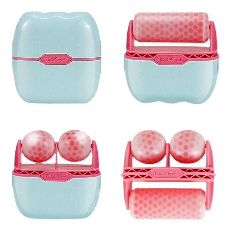 2In1 Dual Head Handheld Ice Roller For Face, Facial Cooling