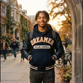 Dreamer Varsity Hoodie — Premium Retro 90s Aesthetic | COLLIN CAMPELL product image