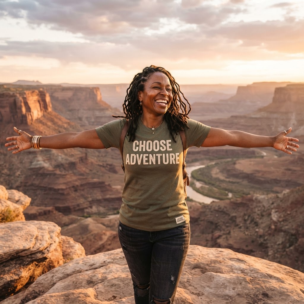 Choose Adventure — Premium T-Shirt | COLLIN CAMPELL product image