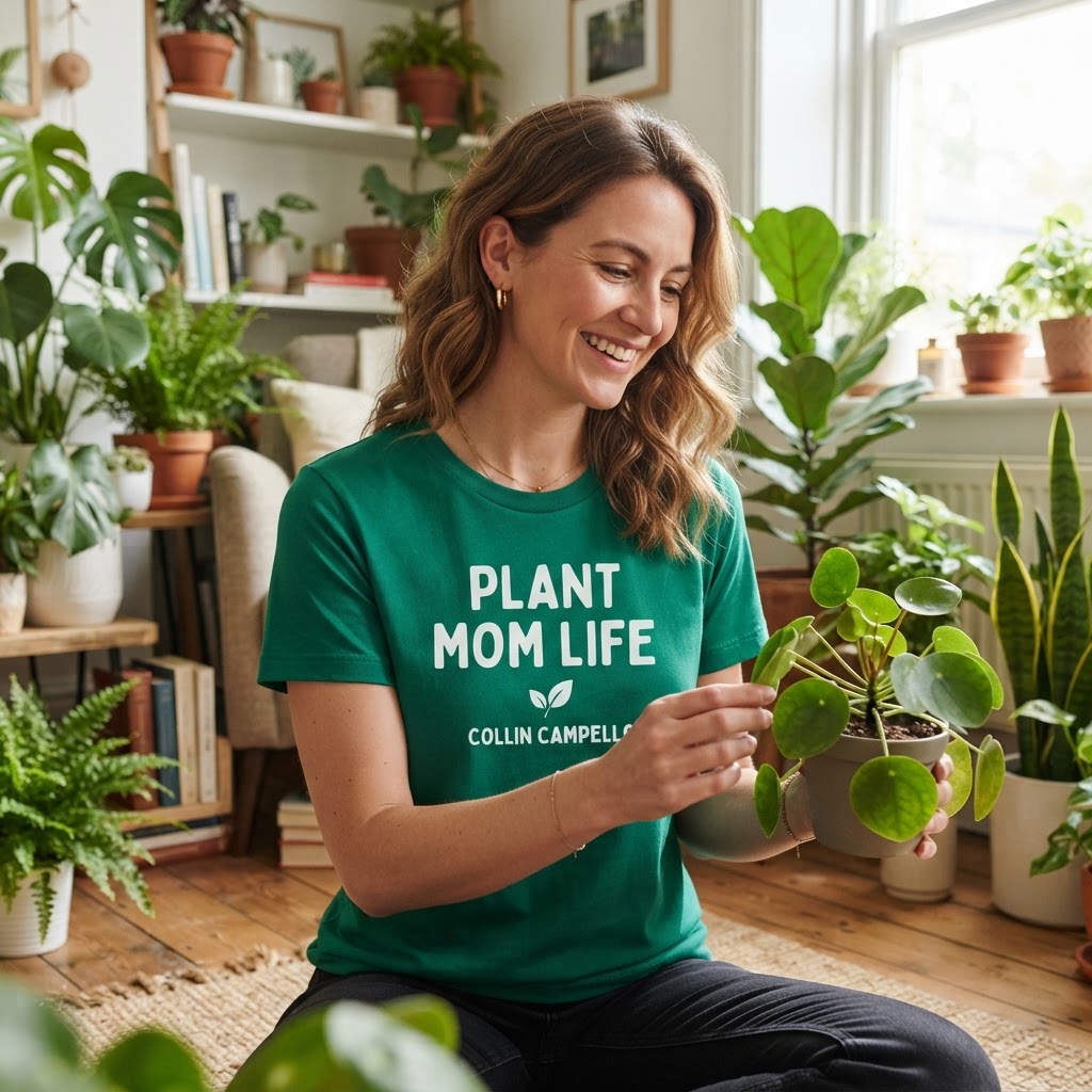 Plant Mom Life — Premium T-Shirt | COLLIN CAMPELL product image