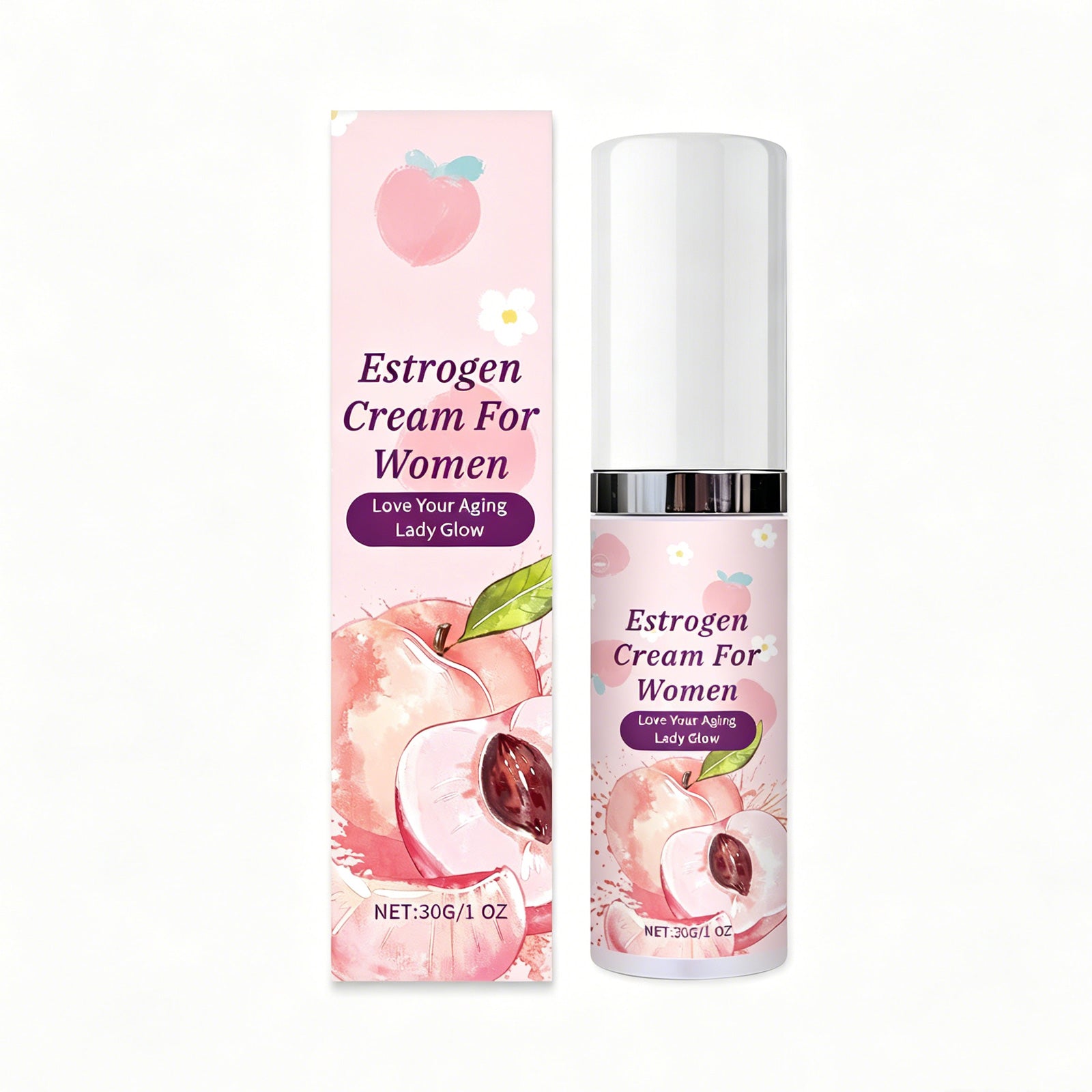 Women's Estrogen Intimate Care Cream, Gentle Private Repair