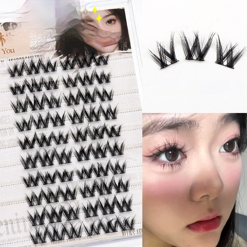 5D Thick Steamed Rolls Lazy Eyelash