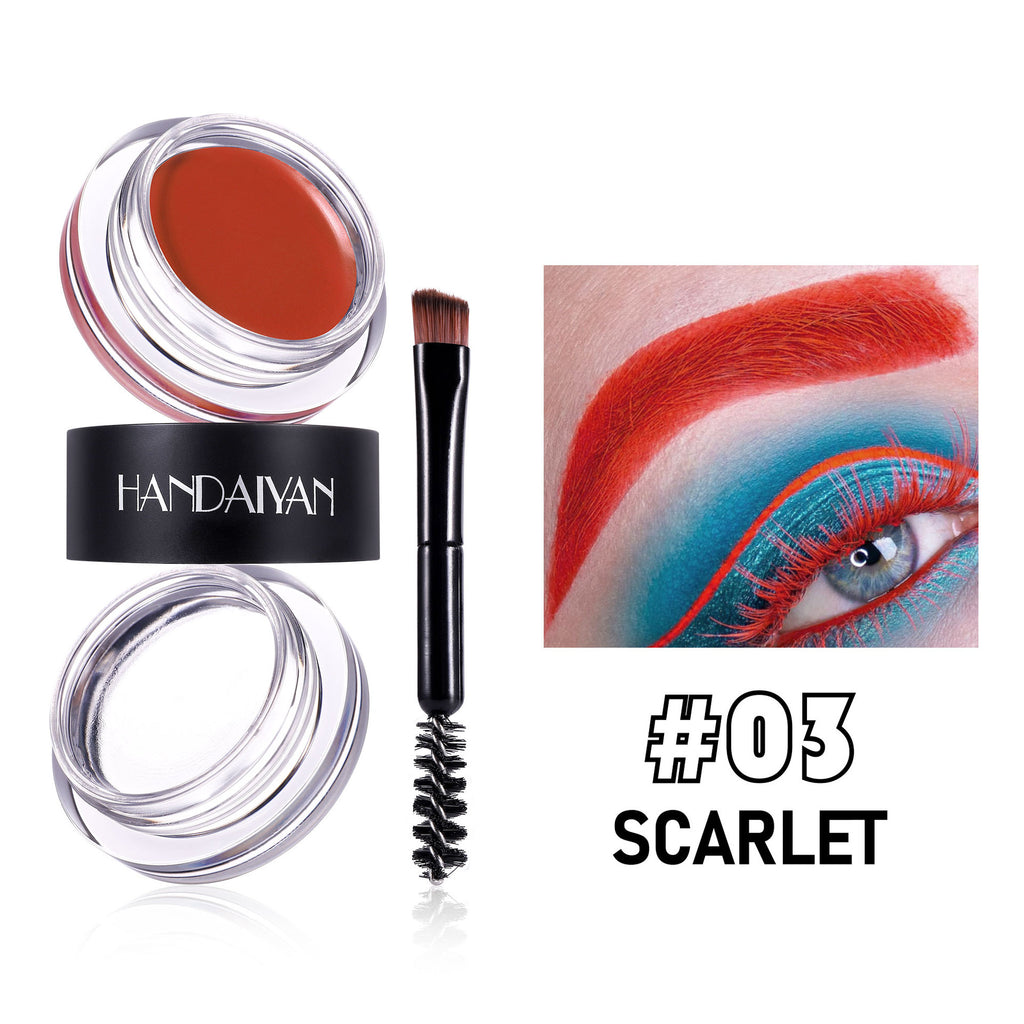 Effective Waterproof 2-in-1 8-color Eyebrow Cream
