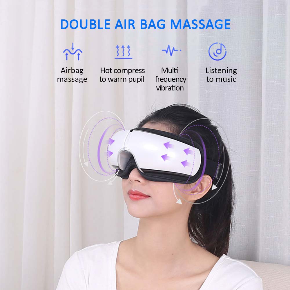 At-Home Spa Gift Set — Household LED Smart Phototherapy Ac + Smart eye massager + LED Teeth Whitening Kit