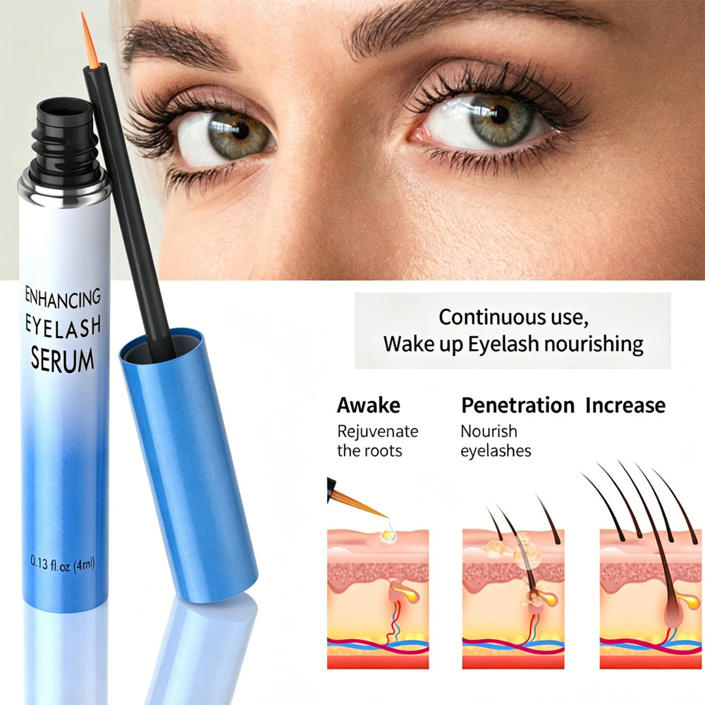 Eyelash Growth Serum,Eyelash Serum Black Thick Eyelash Serum