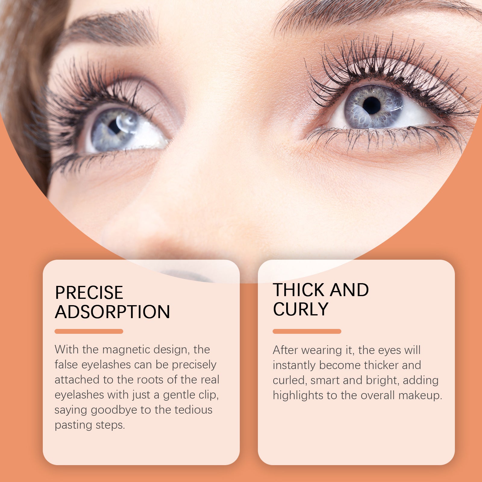 Magnetic False Eyelash Set