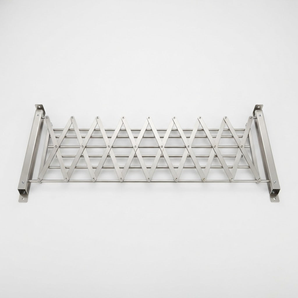 Retractable Clothes Drying Rack - Wall Mounted