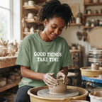 Good Things Take Time — Premium T-Shirt | COLLIN CAMPELL product image